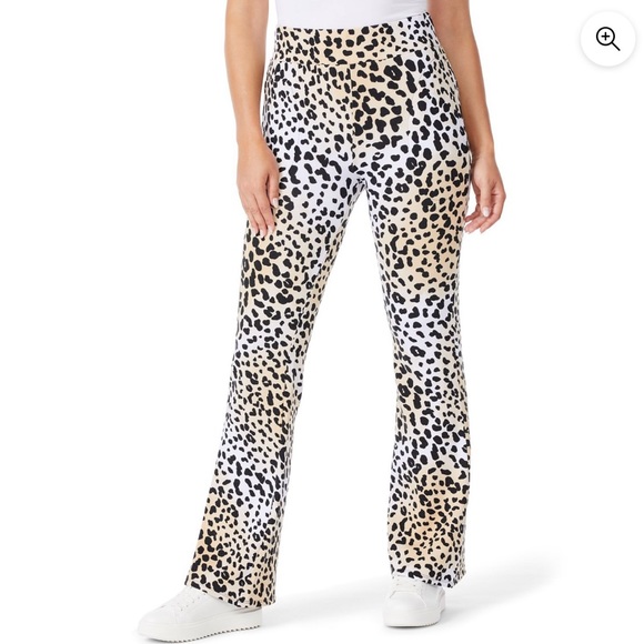 NWOT Sofia Vergara Leopard Cheetah Pants - Picture 3 of 4